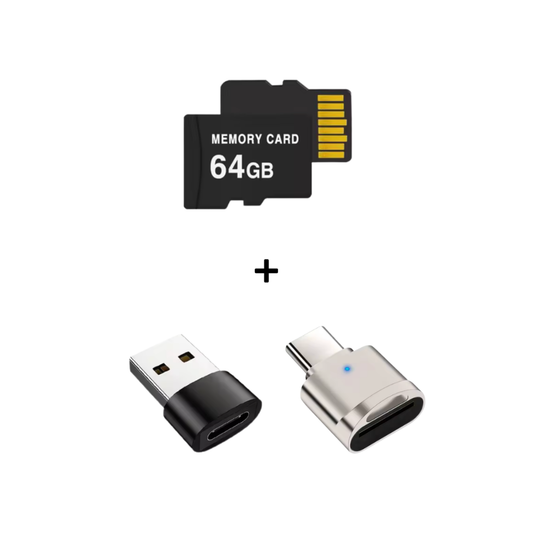 SD Card + Adapters
